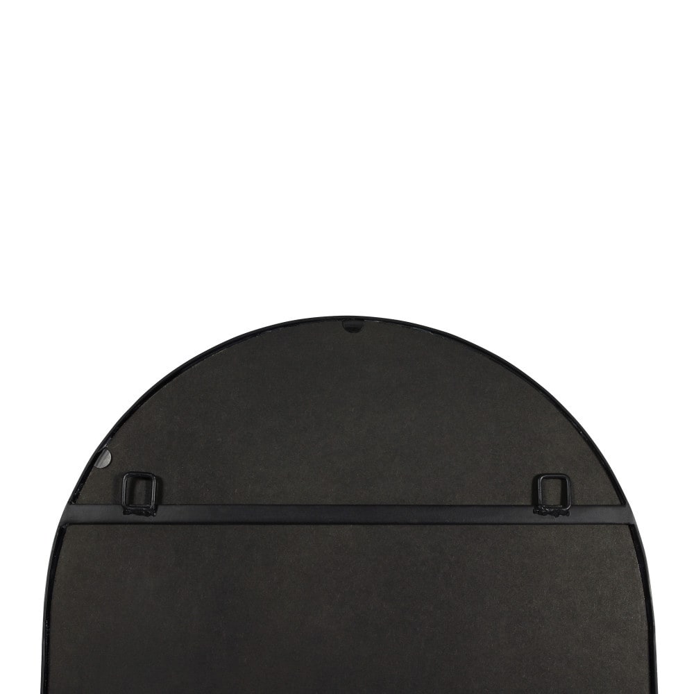 Wall Mount Arched Mirror with Slim Metal Frame