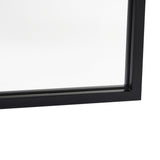 Wall Mount Arched Mirror with Slim Metal Frame