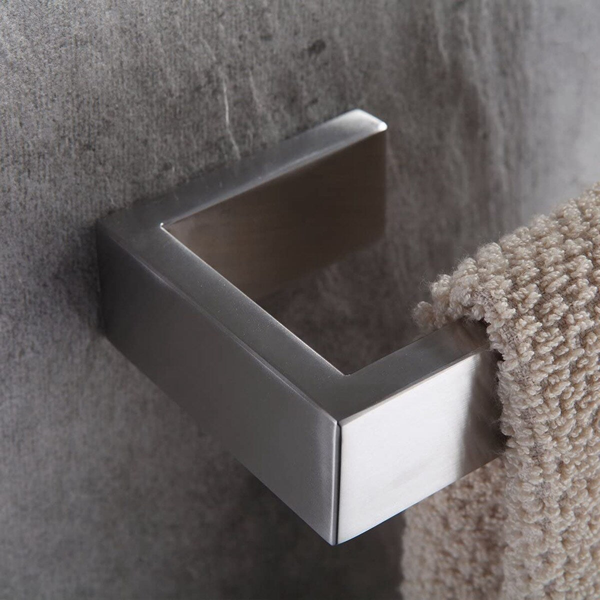 Wall Mount Bathroom Toilet Paper Holder in Brushed Nickel