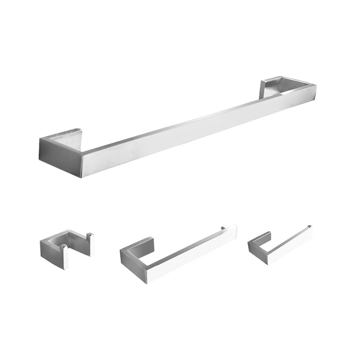 Wall Mount Bathroom Toilet Paper Holder in Brushed Nickel