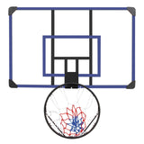 Wall-Mounted Basketball Hoop with All-Weather Mesh and Folding Hoop