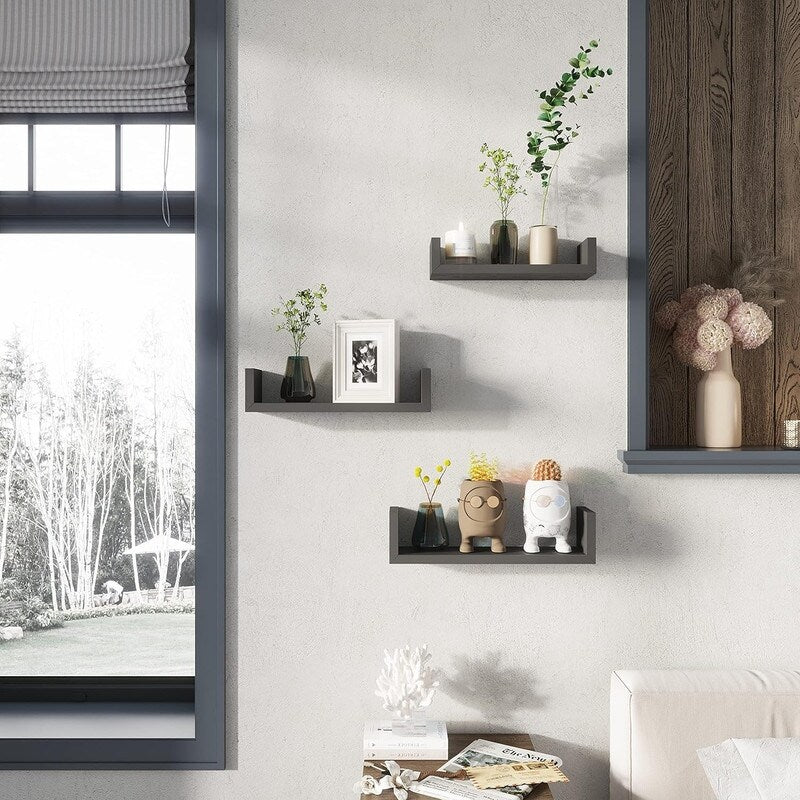 Wall Mounted Floating Shelves