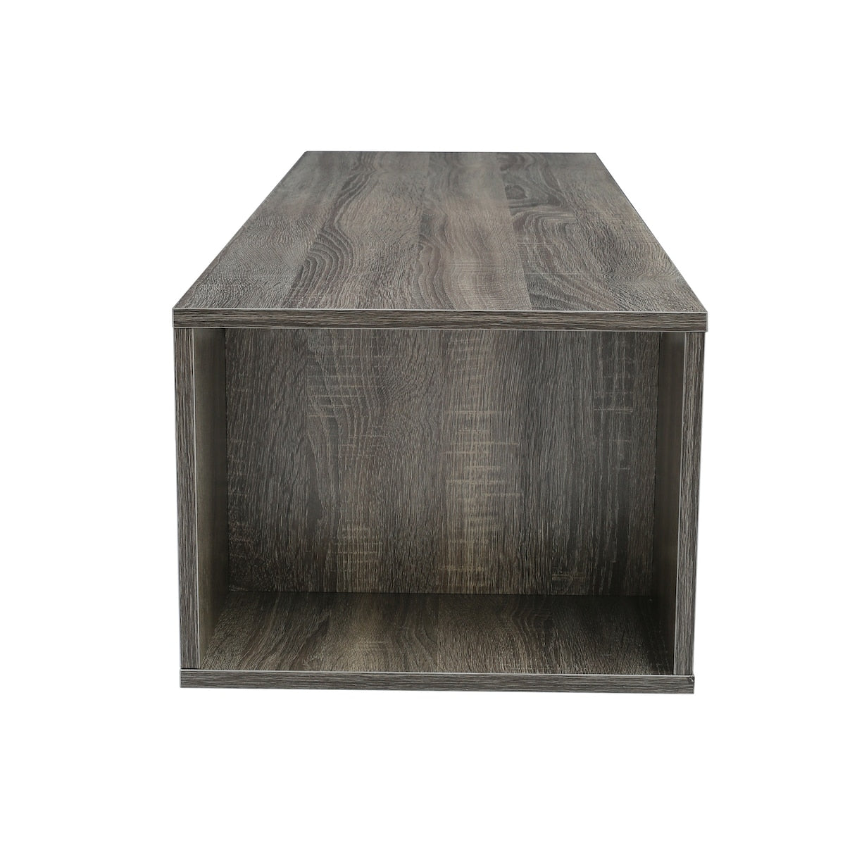 Wall Mounted Media Console, Floating TV Stand Component Shelf with Height Adjustable
