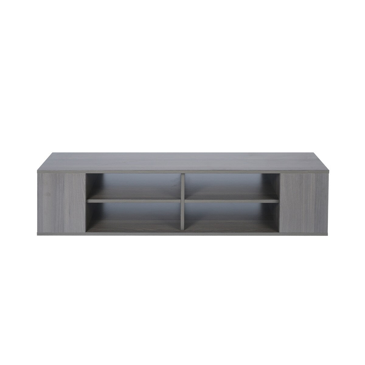 Wall Mounted Media Console, Floating TV Stand Component Shelf with Height Adjustable