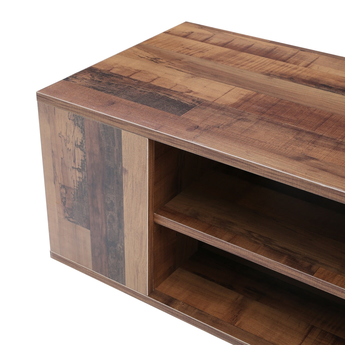 Wall Mounted Media Console, Floating TV Stand Component Shelf with Height Adjustable