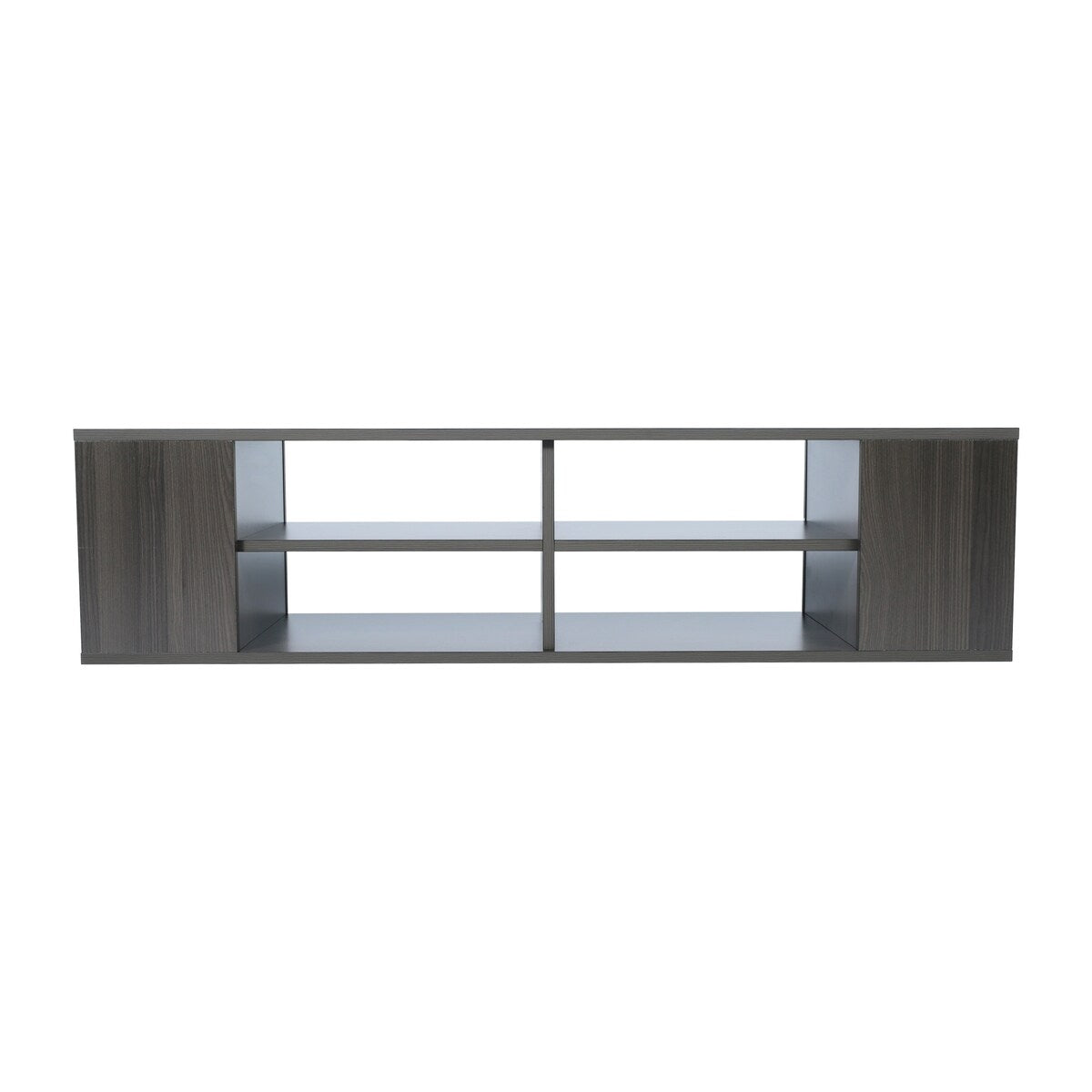 Wall Mounted Media Console, Floating TV Stand Component Shelf with Height Adjustable