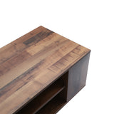 Wall Mounted Media Console, Floating TV Stand Component Shelf with Height Adjustable
