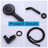 Wall Mounted Pressure Balance Multi-Function Shower System With Rough-In Valve