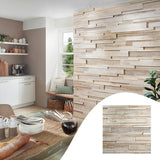 Wall!Supply 0.98 in. x 3.94 in. x 2.56 ft. Ultrawood Teak Linari White (18-Pack)