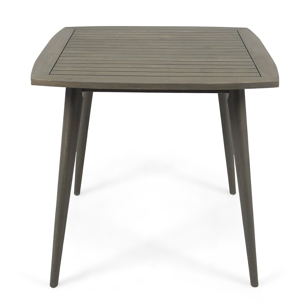Wallace Indoor Square Acacia Wood Dining Table by Christopher Knight Home