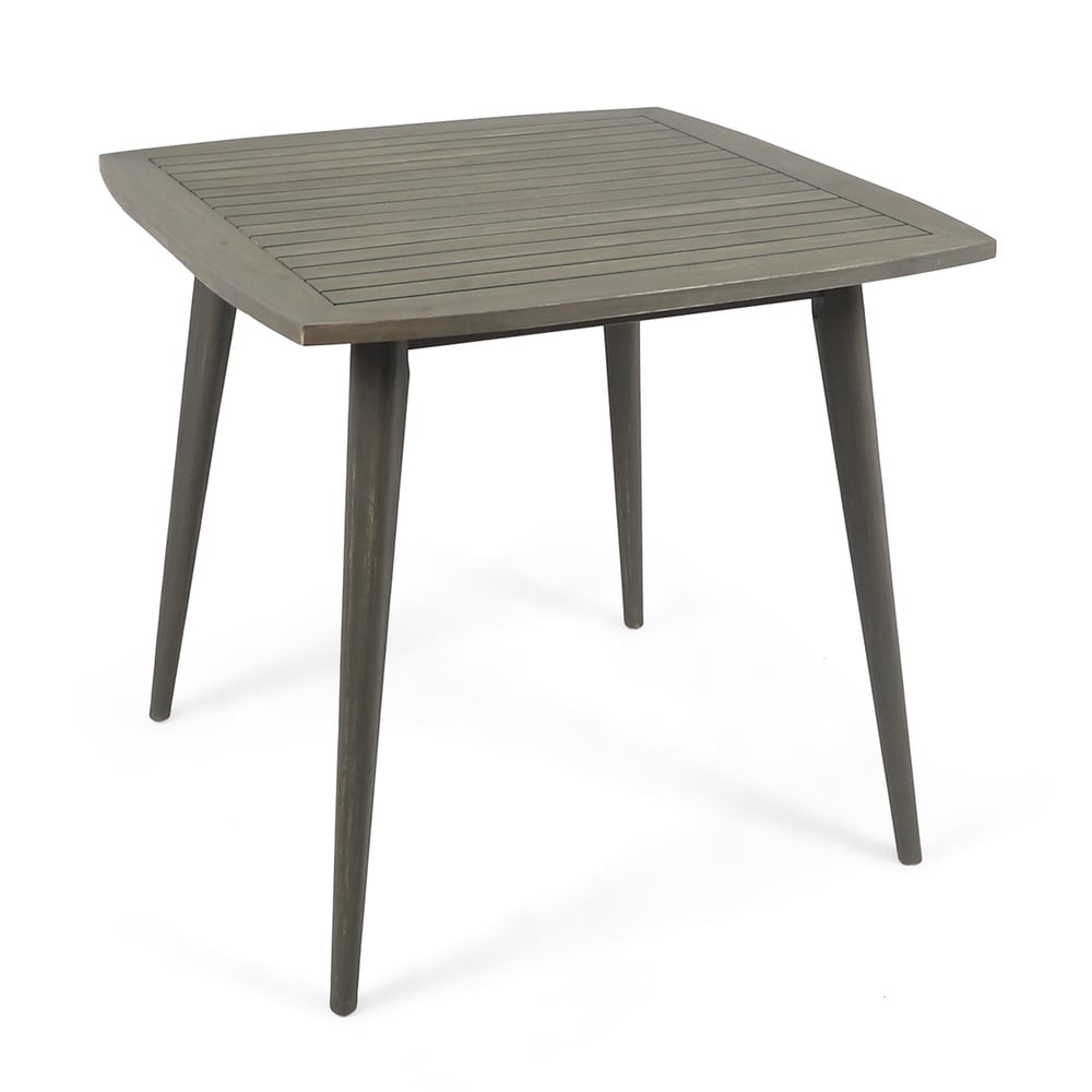 Wallace Indoor Square Acacia Wood Dining Table by Christopher Knight Home