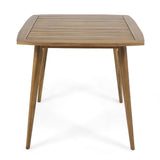 Wallace Indoor Square Acacia Wood Dining Table by Christopher Knight Home