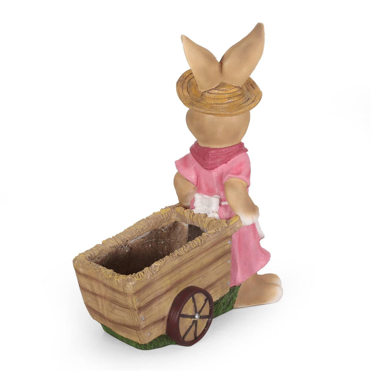 Wallen Outdoor Decorative Rabbit Planter by Christopher Knight Home - 22.25" L x 11.00" W x 27.75" H