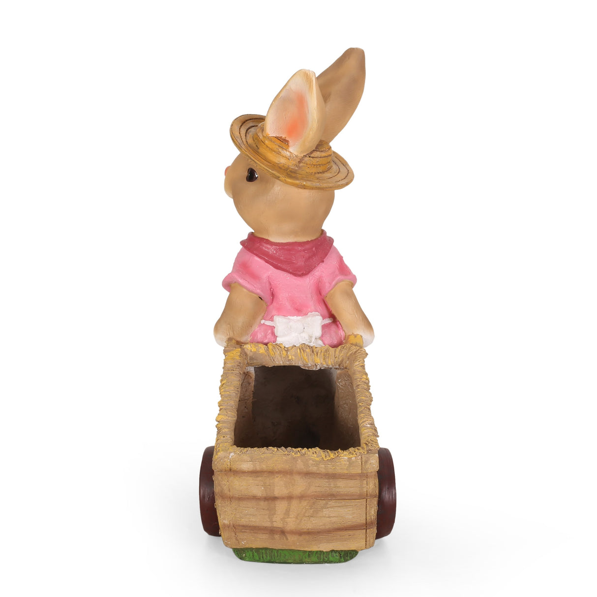 Wallen Outdoor Decorative Rabbit Planter by Christopher Knight Home - 22.25" L x 11.00" W x 27.75" H