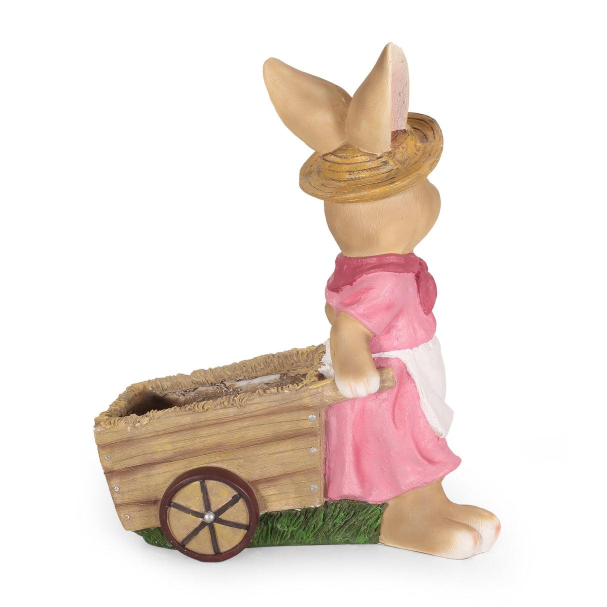 Wallen Outdoor Decorative Rabbit Planter by Christopher Knight Home - 22.25" L x 11.00" W x 27.75" H