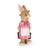 Wallen Outdoor Decorative Rabbit Planter by Christopher Knight Home - 22.25" L x 11.00" W x 27.75" H