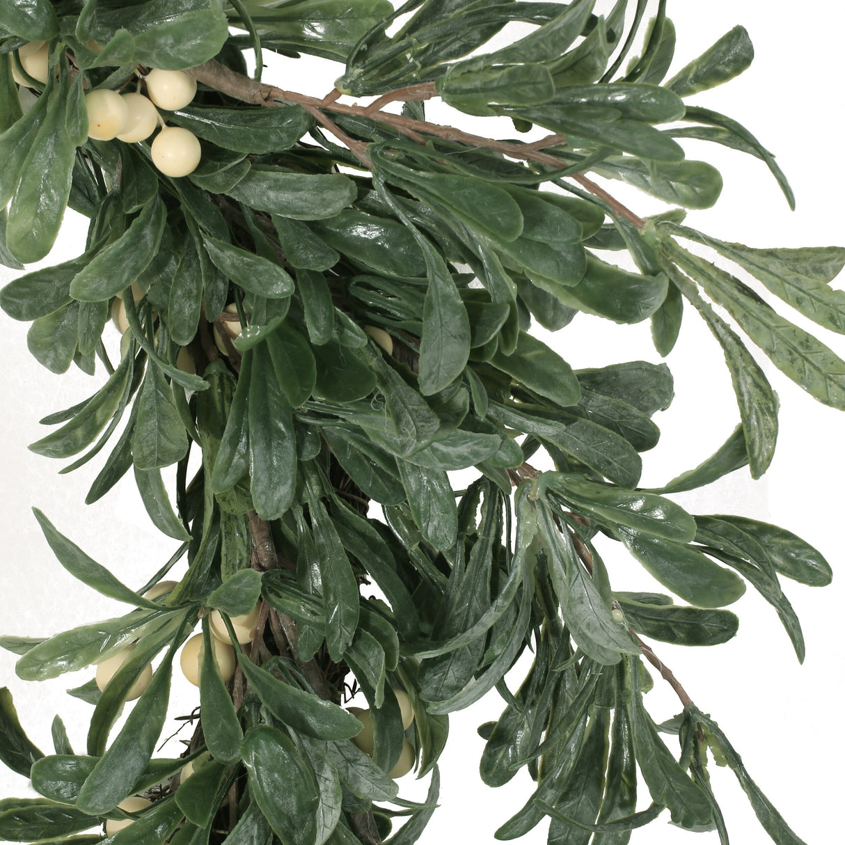 Wallsten 29" Snowberry Artificial Wreath by Christopher Knight Home - Green + White