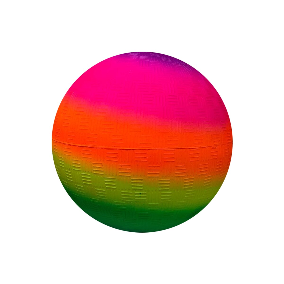 Waloo Sports 9" Rainbow Playground Ball - Pump Included