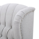 Walter Tufted Fabric Recliners (Set of 2) by Christopher Knight Home