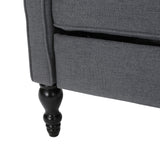 Walter Tufted Fabric Recliners (Set of 2) by Christopher Knight Home
