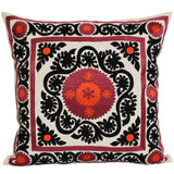 Wanderloot 20-inch Handmade Suzani Cotton Accent Throw Pillow Cover (India)