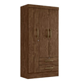Wardrobe Caribe Brown And 2 Locks