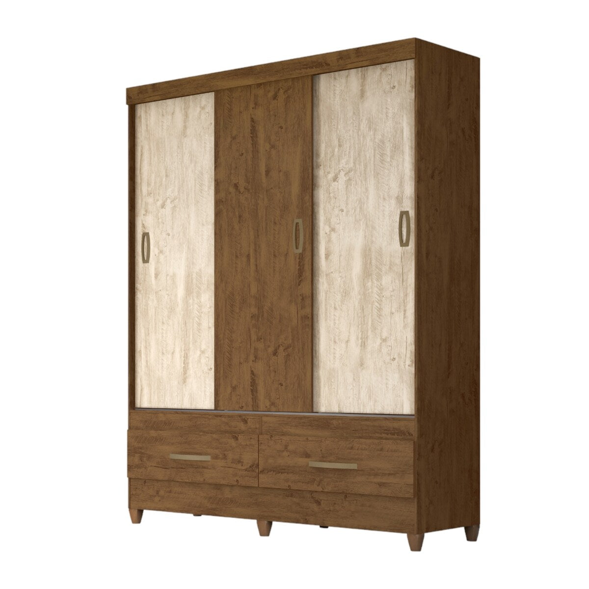 Wardrobe New Suecia Brown/Hazelnut Flex And Legs