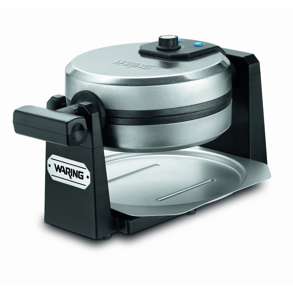 Waring Pro WMK200 Belgian Waffle Maker, Stainless Steel/ Black (Refurbished)