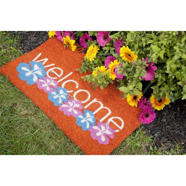 Entryways Warm Welcome Coir Doormat