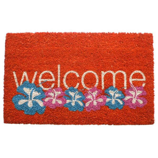 Entryways Warm Welcome Coir Doormat