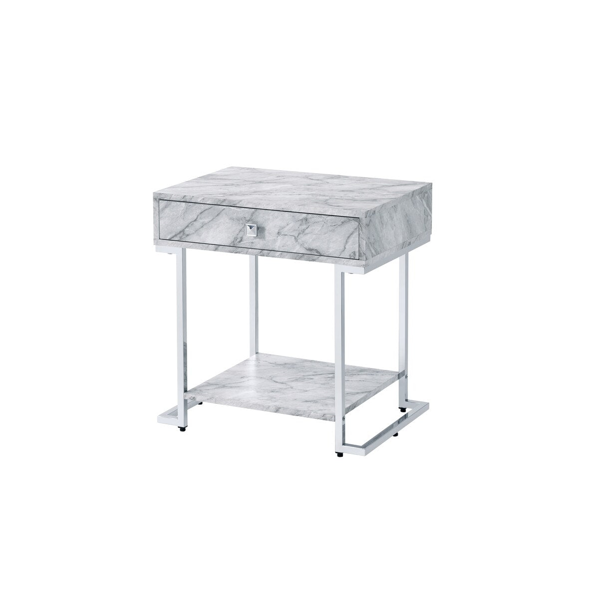 Warner 1 Drawer & 1 Shelf Nightstand