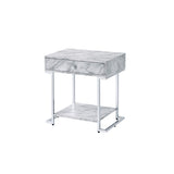 Warner 1 Drawer & 1 Shelf Nightstand