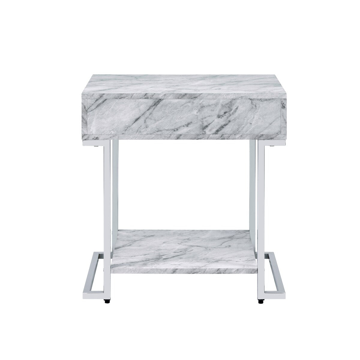 Warner 1 Drawer & 1 Shelf Nightstand