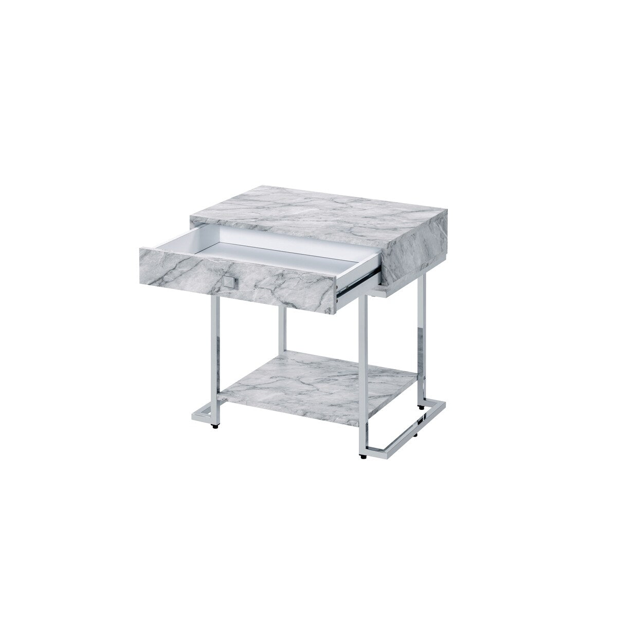 Warner 1 Drawer & 1 Shelf Nightstand
