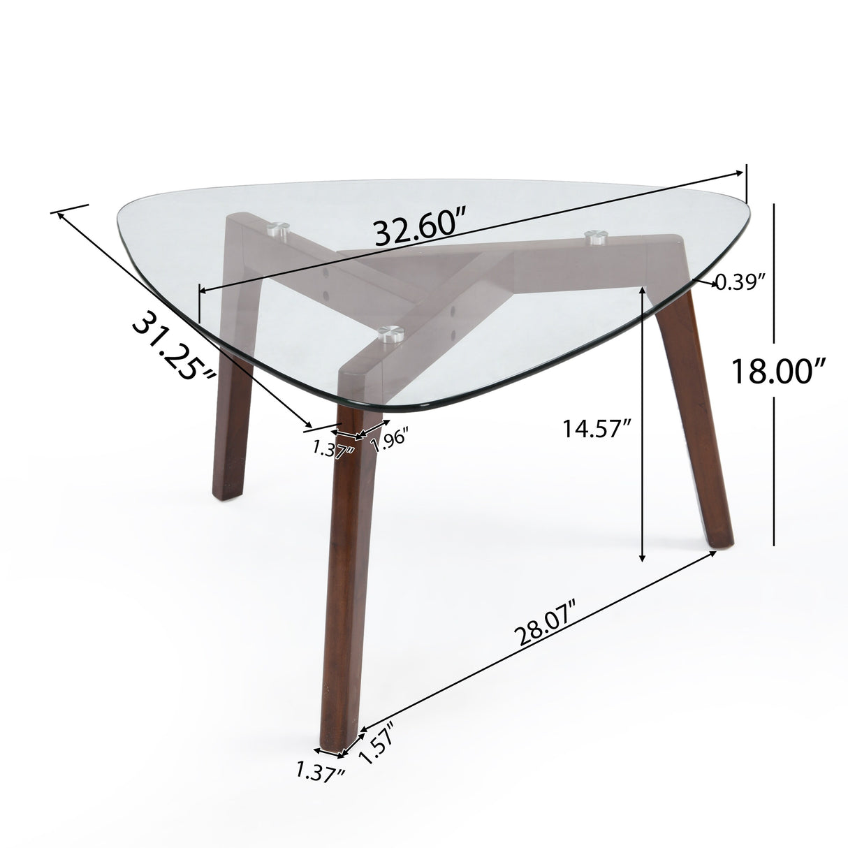 Wasco Indoor Wood and Glass Coffee Table by Christopher Knight Home
