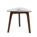 Wasco Indoor Wood and Glass End Table by Christopher Knight Home