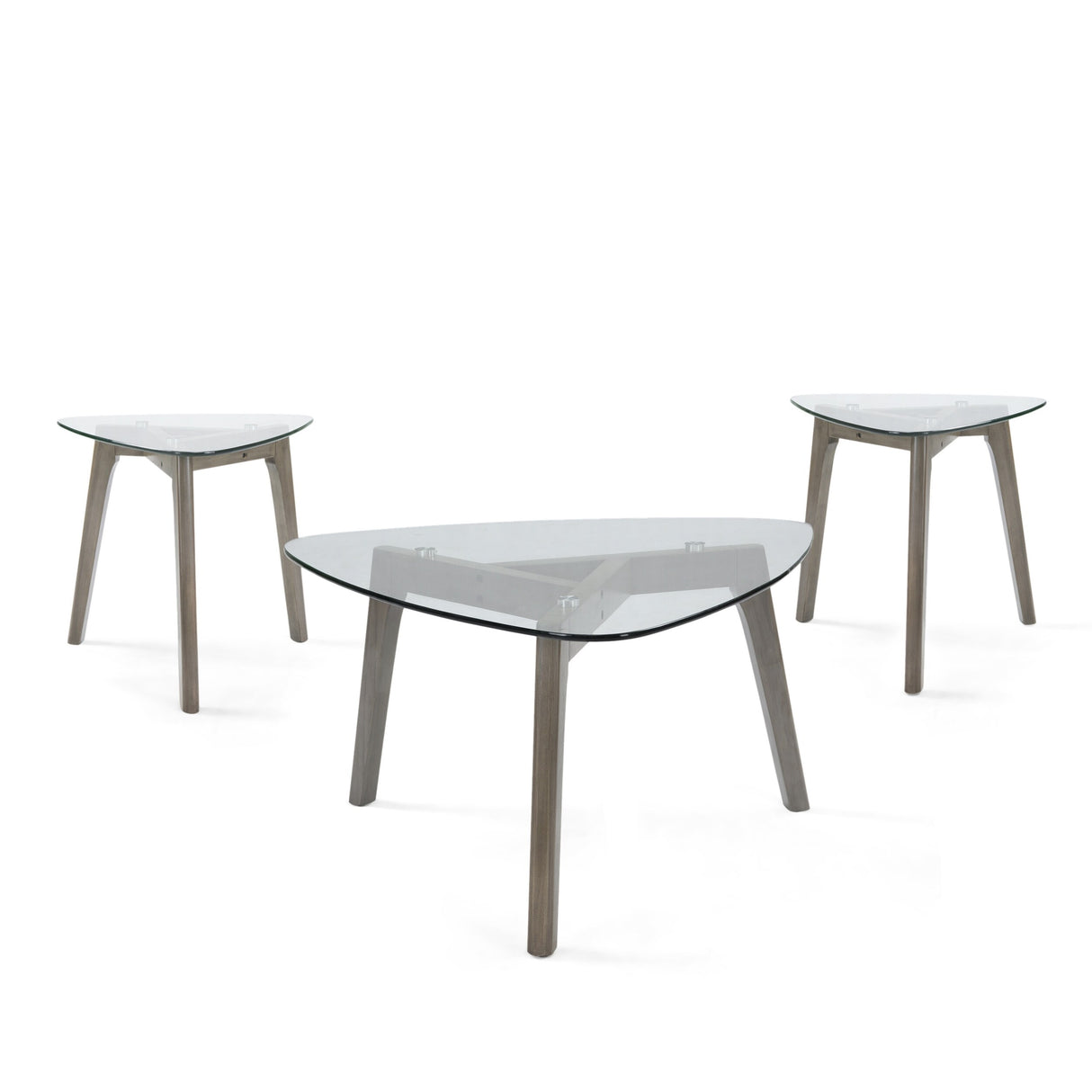 Wasco Indoor Wood and Glass Table Set by Christopher Knight Home