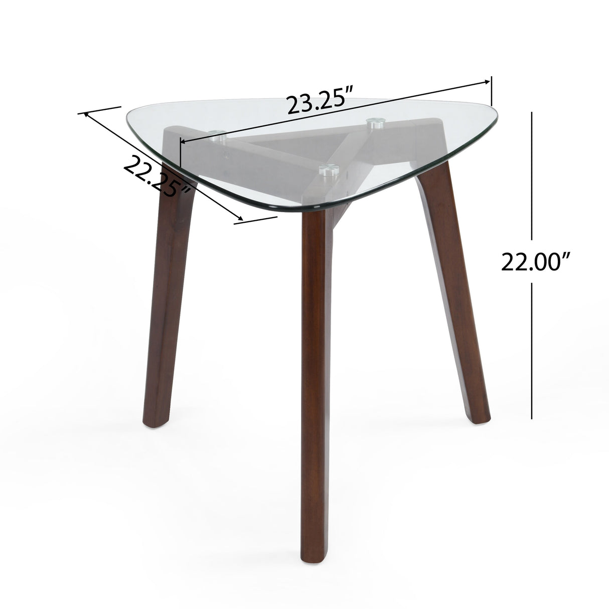 Wasco Indoor Wood and Glass Table Set by Christopher Knight Home