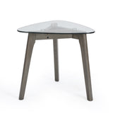 Wasco Indoor Wood and Glass Table Set by Christopher Knight Home