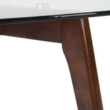 Wasco Indoor Wood and Glass Table Set by Christopher Knight Home
