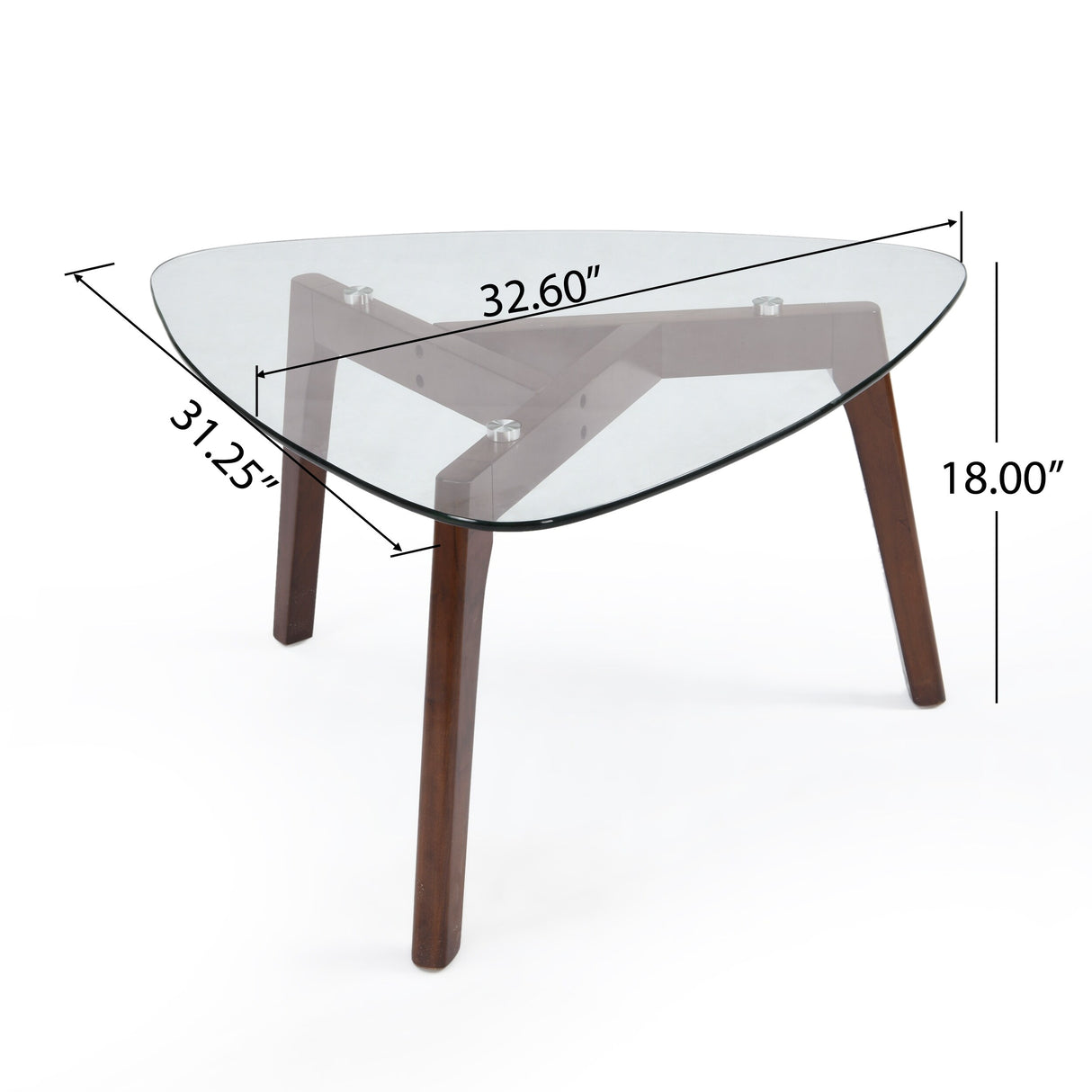 Wasco Indoor Wood and Glass Table Set by Christopher Knight Home