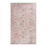 Washable 5x8 Area Rugs for Living Room Stain Resistant Carpet Vintage Rugs for Bedroom with Non Slip Backing Home Decor