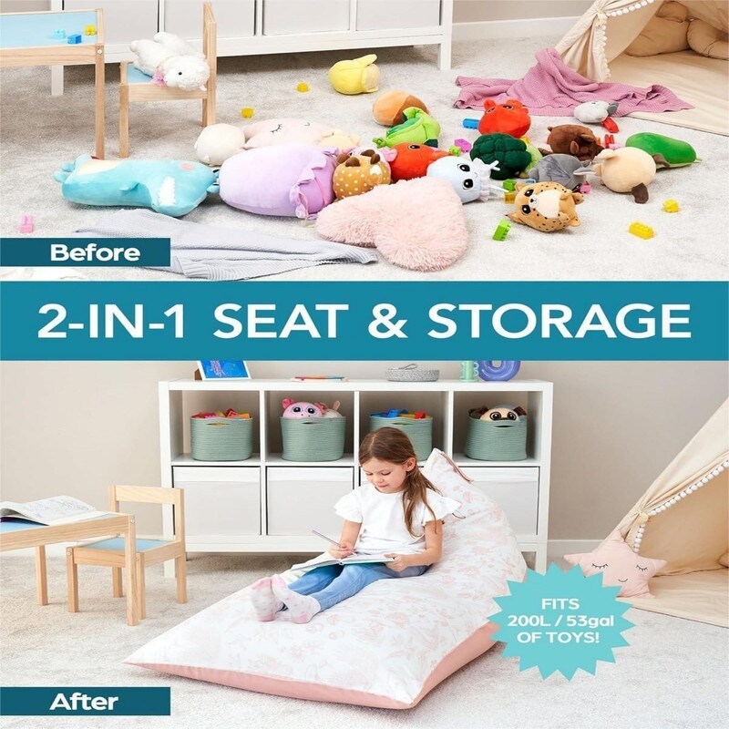 Washable Bean Bag Chair for Kids