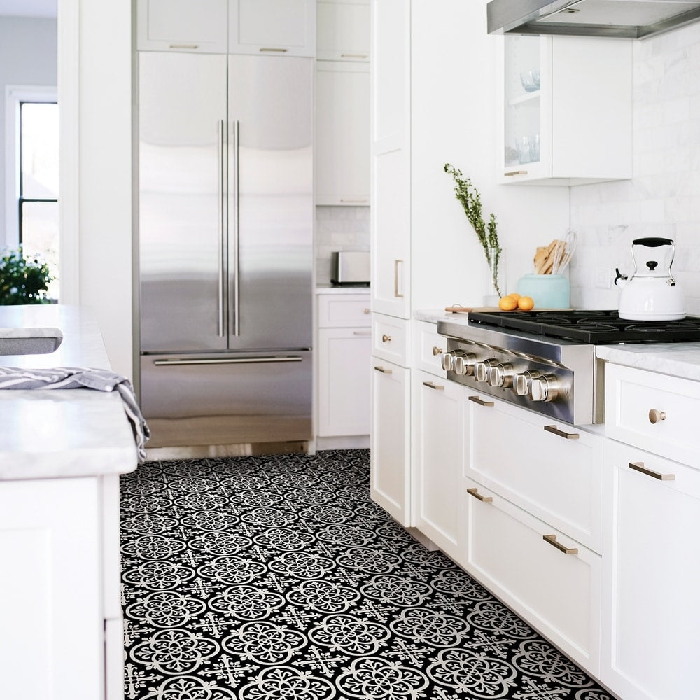 Washington, Peel & Stick Gothic Floor Tiles