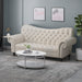 Wastacio Chesterfield Button-tufted Sofa by Christopher Knight Home - 34.00"D x 84.50"W x 37.50"H