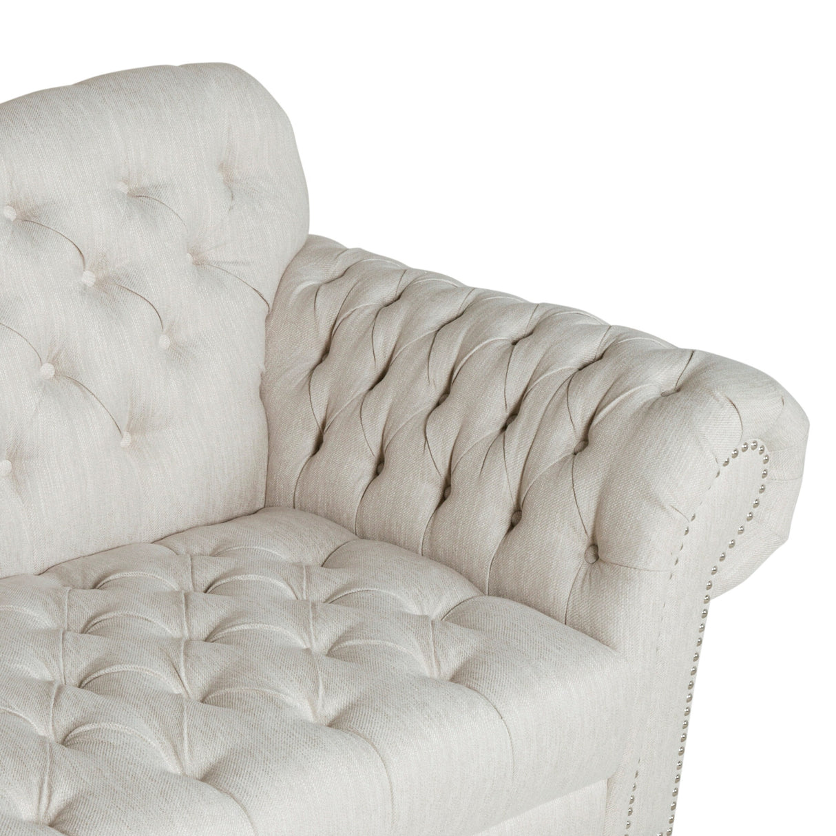 Wastacio Chesterfield Button-tufted Sofa by Christopher Knight Home - 34.00"D x 84.50"W x 37.50"H