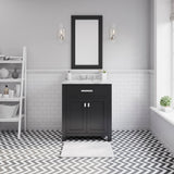 Water Creation Madison 30-inch Espresso Single Sink Bathroom Vanity