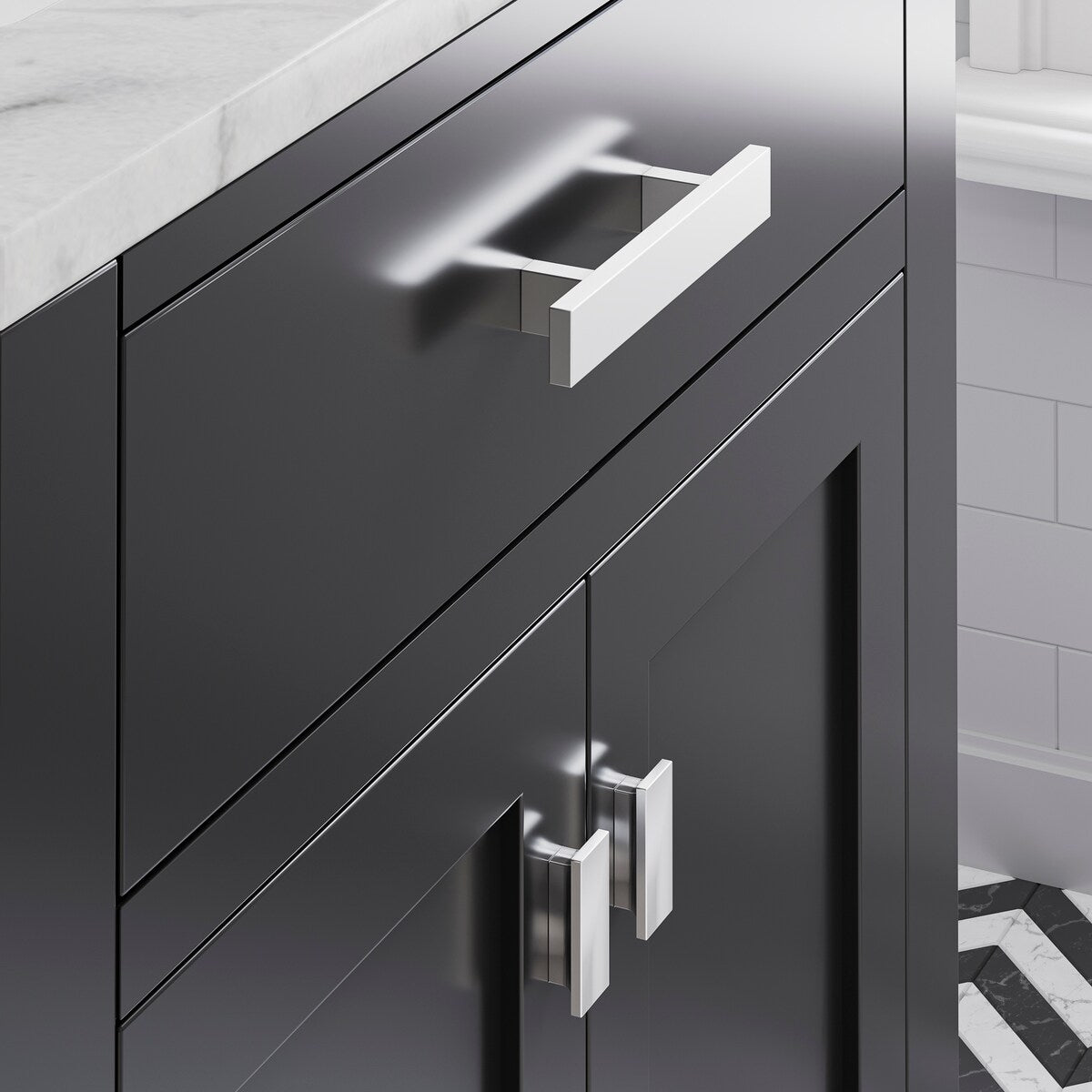 Water Creation Madison 30-inch Espresso Single Sink Bathroom Vanity