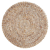 Water Hyacinth Placemats With Woven Design (Set of 4)