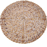 Water Hyacinth Placemats With Woven Design (Set of 4)